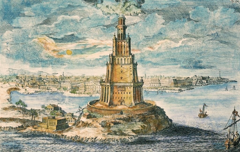 The Pharos Lighthouse of Alexandria